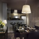 Ideal Lux 079400 Pendelleuchte 3x40W Queen | E14 - gold