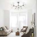Ideal Lux 093 512 Aufbauleuchte Kristall 15x40W Nodi | G9 - Kristall