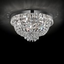 Ideal Lux 103 792 Anbauleuchte 5x40W Caesar | G9 - Kristall