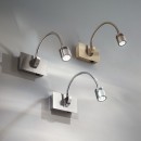 Ideal Lux 121352 LED Wandleuchte Dynamo 1x3W - bronze