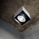 Ideal Lux 140933 Decken- und Spotleuchte Mood 1x50W| GU10 - weiß