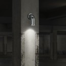 Ideal Lux 160597 Außenwandleuchte Pipeline Galvanize 1x35W | GU10 | IP44 - silber