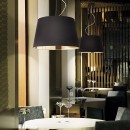 Ideal Lux 161648 Pendelleuchte Nordik 4x60W | E27 - schwarz