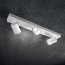 Ideal Lux 229065 Decken- und Wandleuchte Spotleuchte Rudy 3x35W | GU10 - weiß