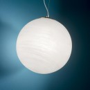 Ideal Lux 241357 Kronleuchter Grape 1x60W | E27 - Milchglas