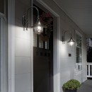 Ideal Lux 246819 Gartenwandleuchte Cima 1x60W | E27 | IP43 - anthrazit
