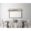 Globo 67266H LED Deckenleuchte Illa 1x30W | 1000lm | 3000K - opal, braun, schwarz