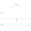 Globo 67266H LED Deckenleuchte Illa 1x30W | 1000lm | 3000K - opal, braun, schwarz