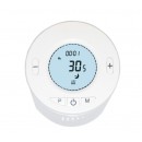Immax 07703L Thermostatkopf ZigBee - beleuchtetes LCD Display, weiß