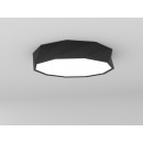 Immax 07130-B60 LED-Deckenleuchte Diamante 1x43w | 3450lm | 3000-6000K - Lichttemperatur, dimmbar, Fernbedienung, schwarz