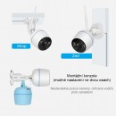 Immax NEO 07721L Außen-Überwachungskamera mit Bewegungserkennung Lite 20W | IP65 - weiß