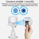 Immax NEO 07721L Außen-Überwachungskamera mit Bewegungserkennung Lite 20W | IP65 - weiß