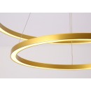Immax 07158-G80-60 LED Pendelleuchte Neo Fino 1x93W | 6975lm | 2700-6500K - Dimmbar, Fernbedienung, Smart, Gold