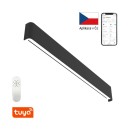 Immax 07137-B LED-Wandleuchte Linea 1x40W | 2160lm | 2700-6500K - schwarz, Smart, Fernbedienung