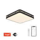 Immax 07154-B42 LED Deckenleuchte Perfecto 1x48W | 2800lm | 2700-6500K - intelligent, Fernbedienung, dimmbar, schwarz