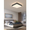 Immax 07154-B42 LED Deckenleuchte Perfecto 1x48W | 2800lm | 2700-6500K - intelligent, Fernbedienung, dimmbar, schwarz