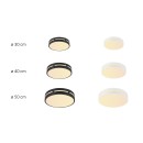 Immax 07152-B30 LED-Deckenleuchte Perfecto 1x24W | 1500lm | 2700-6500K - intelligent, Fernbedienung, dimmbar, weiß