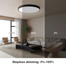 Immax NEO LITE 07250L LED Deckenleuchte SEMPLICI  | 60W integrierte LED-Quelle | 4500lm