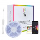 Immax NEO LITE 07726L LED-Band 5M Smart 1x24W | 406lm | 2700 / 6500K | RGB | CCT | IP67 - dimmbar, Fernbedienung, Musikreaktion, weiß