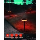 Immax NEO 07910L LED solar Erdspießleuchte ROUND | 1W integrierte LED-Quelle | 401lm | RGBK