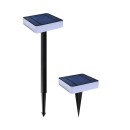 Immax NEO 07911L LED solar Erdspießleuchte SQUARE | 1W integrierte LED-Quelle | 401lm | RGBK