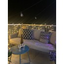 Immax 07749L LED Outdoor Lichterkette Smart 20m 1x6W | 200 LEDs | 2700-6500K | IP44 - dimmbar, Timer, WLAN, Tuya, schwarz