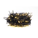 Immax 07755L LED Outdoor Lichterkette Smart 40m 1x7,2W | 400 LEDs | 2700K | IP44 - dimmbar, Timer, WLAN, Tuya, schwarz