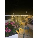 Immax 07755L LED Outdoor Lichterkette Smart 40m 1x7,2W | 400 LEDs | 2700K | IP44 - dimmbar, Timer, WLAN, Tuya, schwarz