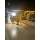 Immax 07755L LED Outdoor Lichterkette Smart 40m 1x7,2W | 400 LEDs | 2700K | IP44 - dimmbar, Timer, WLAN, Tuya, schwarz