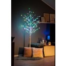 Immax 07750L LED-Weihnachtslichtbaum 1x7,2W | IP44 | RGB - Birke, Timer, 12 Lichtmodi, Tuya, WiFi, dimmbar