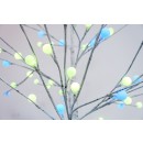 Immax 07750L LED-Weihnachtslichtbaum 1x7,2W | IP44 | RGB - Birke, Timer, 12 Lichtmodi, Tuya, WiFi, dimmbar