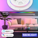 Immax 07164-40 LED Deckenleuchte TUDO | 50W integrierte LED-Quelle | 3200LM | 2700K - 6500K