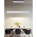 Immax 07157-W120X LED Hängeleuchte Neo Fino 1x40W | 2824lm | 2700-6500K | RGB - dimmbar, Fernbedienung, intelligent, weiß
