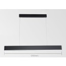 Immax 07157-B120X LED Deckenleuchte Neo Fino 1x40W | 2824lm | 2700-6500K | RGB - dimmbar, Fernbedienung, intelligent, schwarz