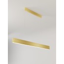 Immax 07157-G120X LED Hängeleuchte Neo Fino 1x40W | 2824lm | 2700-6500K | RGB - dimmbar, Fernbedienung, Smart, Gold