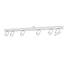 Immax NEO  07269Z LED Spot-Deckenleuchte PUNTO | 4,8W integrierte LED-Quelle