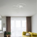 Globo 48466-54A LED Deckenleuchte INVERTINA  | 54W integrierte LED-Quelle | 2256lm | 2700-6500K