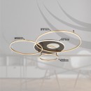 Globo 48466-70 LED Deckenleuchte INVERTINA  | 70W integrierte LED-Quelle | 4747lm | 2700-6500K