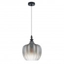 Italux PND-8014-1A-SM Pendelleuchte Sabres 1x60W | E27 - matt, schwarz, grau