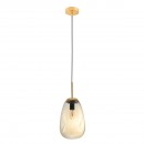 Italux PND-8028-1 CN Deckenleuchte Lapola 1x60W | E27 - golden, Champagner