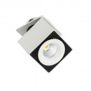 Italux SL7562/28W 3000K WH+BL Sevilla Square Recessed | 28W integrierte LED-Quelle | 2350lm | 3000K