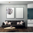 Italux AD20180/6B WH + GD Pendelleuchte Mailone 6x40W | E14