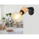 Globo 54031-1 Wandleuchte Jorna 1x40W | E27 - braun, schwarz