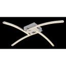Globo 67169-24IP LED-Bad-Deckenleuchte Jules 1x24W | 1500lm | 3000-4000-6000K | IP44 - Stufendimmung, Chrom