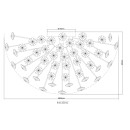 Globo KATRINA 64135D1C LED Deckenleuchte G9 | 350lm | 3000K