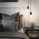 Ideal Lux 134116 Pendelleuchte Klaus 1x60W| E27 - weiß