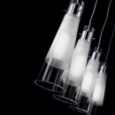 Ideal Lux 033952 Pendelleuchte 3x40W transparent Kuky | E27