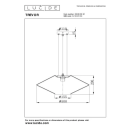 Lucide L254145061 Pendelleuchte TREVOR  E27