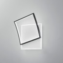 Luce Ambiente Design AYRTON-Q42-NER LED Deckenleuchte AYRTON | 42W integrierte LED-Quelle | schwarz