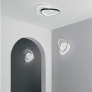 Luce Ambiente Design AYRTON-R45-NER LED Deckenleuchte AYRTON | 42W integrierte LED-Quelle | schwarz